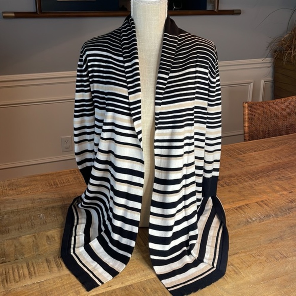 White House Black Market Open Cardigan Sweater S
